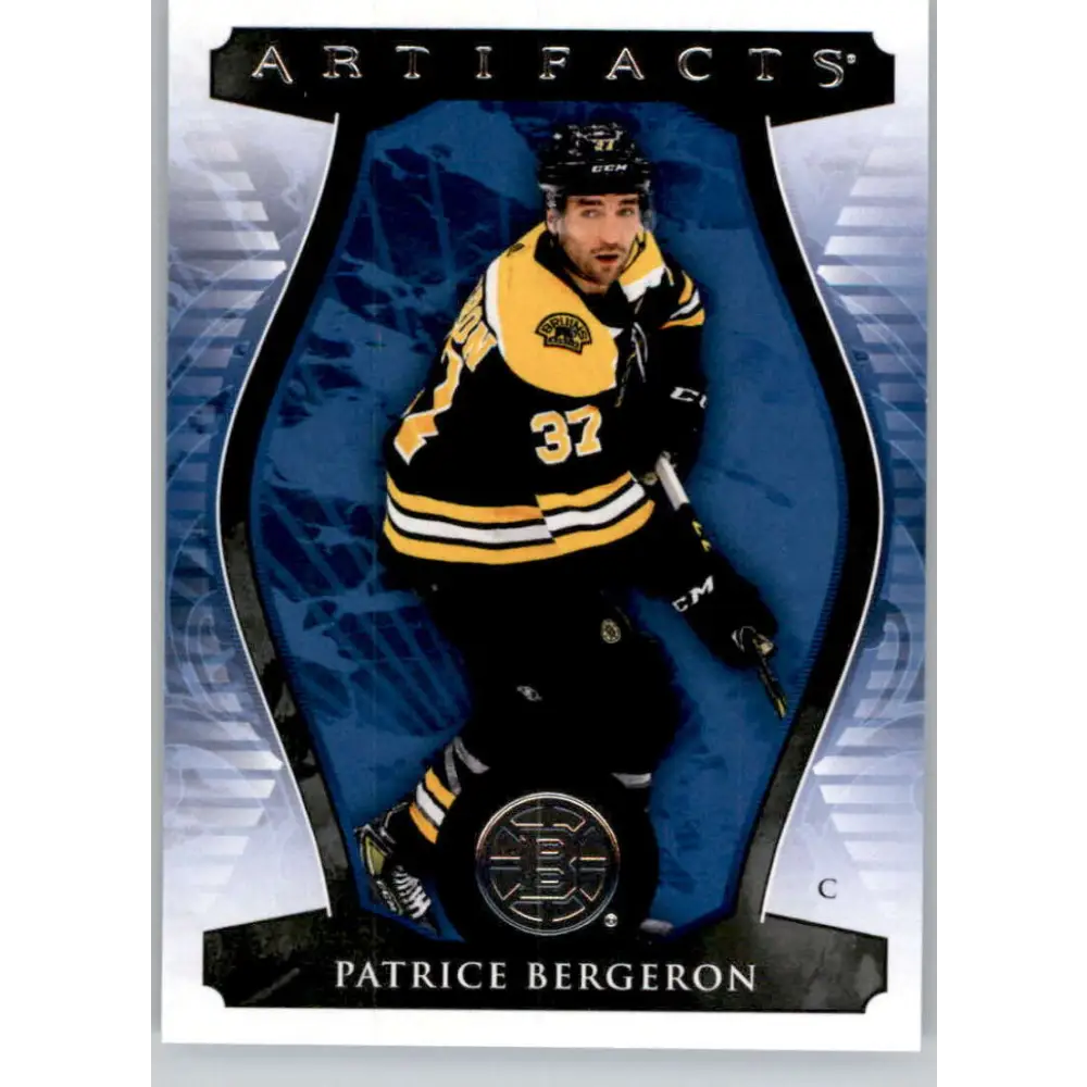 2023-24 Upper Deck Artifacts #78 Patrice Bergeron NM-MT Boston Bruins Hockey Card