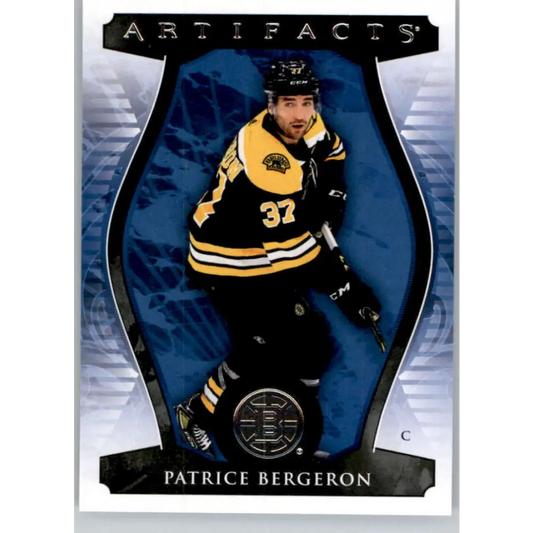 2023-24 Upper Deck Artifacts #78 Patrice Bergeron NM-MT Boston Bruins Hockey Card