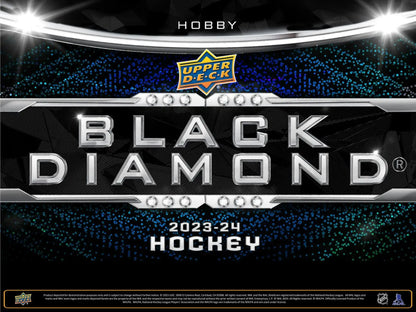 Black Diamond 2023-24 Hockey Card Packaging with Diamond Relic and Rookies for Exquisite Collection