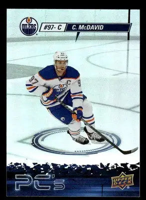 Connor McDavid hockey card from 2023-24 Upper Deck PC-11 Connor McDavid collection
