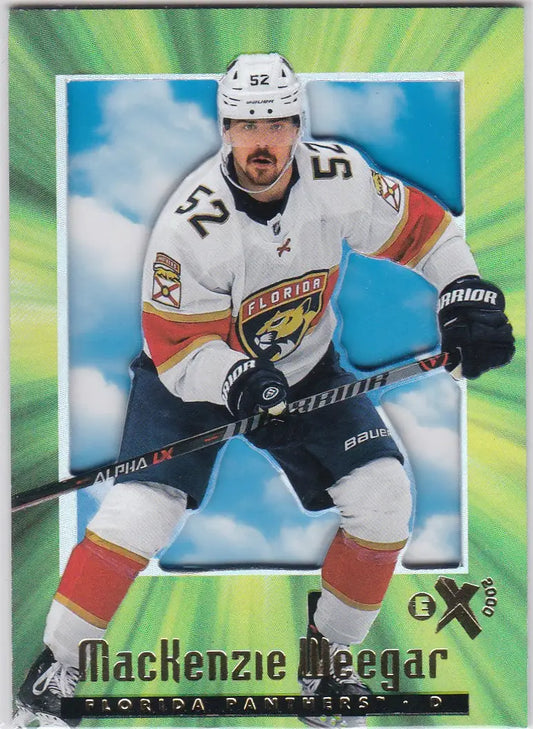 Mackenzie Weegar Florida Panthers hockey card from Upper Deck Skybox 2023-24