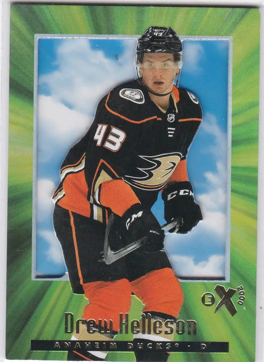 Drew Helleson Anaheim Ducks hockey card from Upper Deck Skybox 2023-24 collection