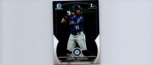 2023 Bowman Gabriel Gonzalez Chrome Prospects Baseball Trading Card #BCP-133