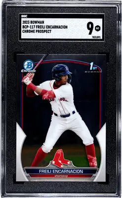 2023 Bowman Freili Encarnacion #BCP-117 CHR. Pros. Baseball SGC 9