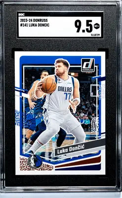 Graded Donruss Luka Doncic basketball card 2023 SGC 9.5 in product listing