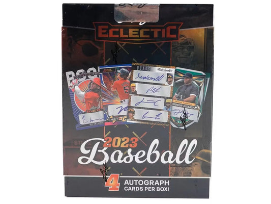 Eclectic 2023 Baseball Autograph Card Box from Leaf Eclectic Baseball Hobby Series