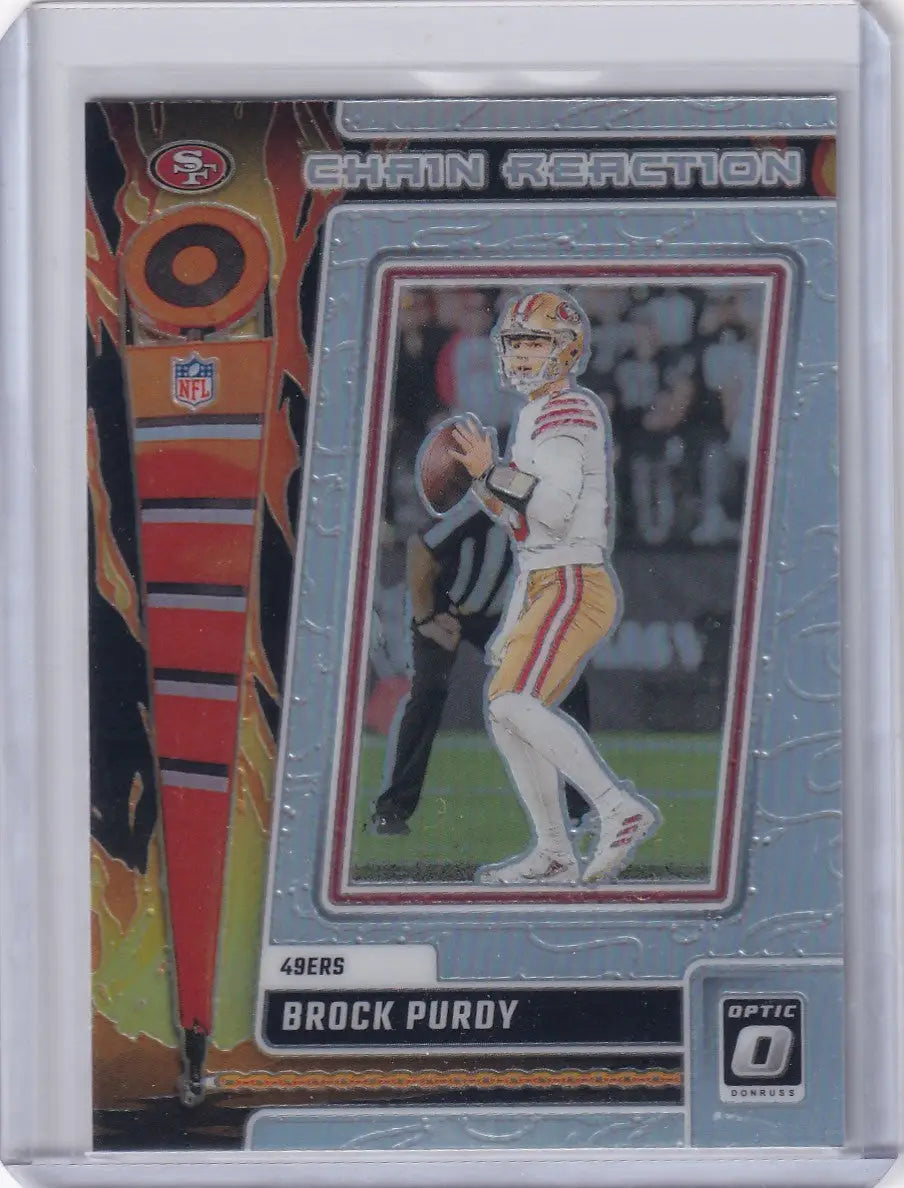 2023 Panin Donruss Optic #CR-BP Brock Purdy - San Francisco 49ers - Trading Cards