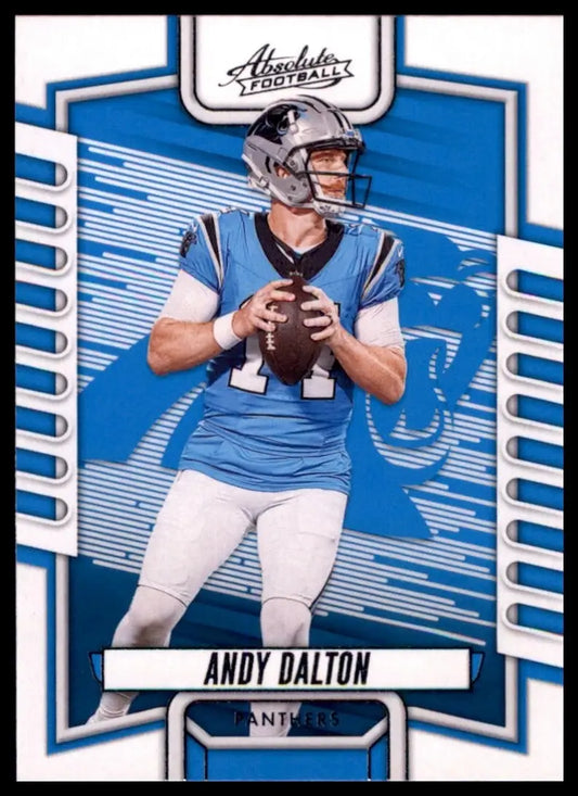 2023 Panini Absolute Andy Dalton #23 Carolina Panthers Football Card NFL Sports - Football Card