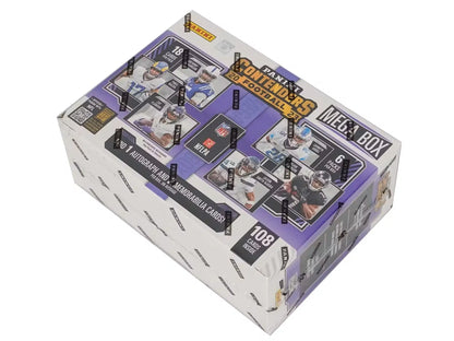 2023 Panini Contenders Football Hobby Mega Box featuring contenders football cards and collectibles