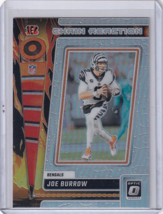 2023 Panini Donruss Optic Chain Reaction Joe Burrow - Cincinnati Bengals