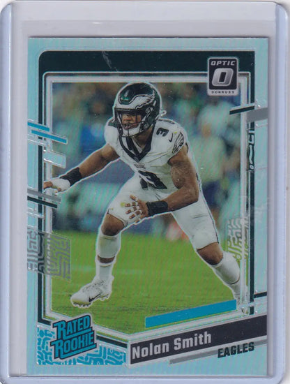 2023 Panini Donruss Optic Holo #283 Nolan Smith - Philadelphia Eagles - Trading Card