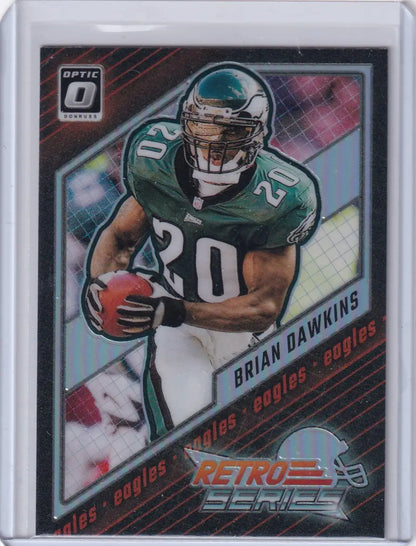 2023 Panini Donruss Optic Retro Series #3 Brian Dawkins - Philadelphia Eagles - Trading Card