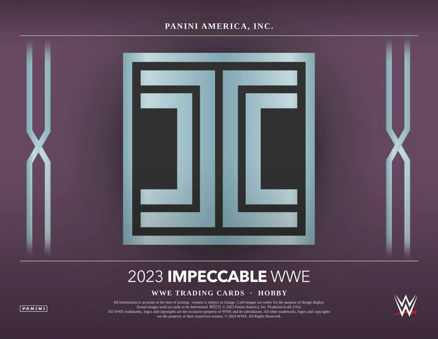 2023 Panini Impeccable WWE Wrestling Hobby Box with Jumbo Memorabilia Items