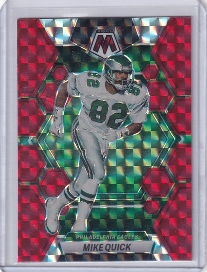 2023 Panini Mosaic Red Prizm #200 Mike Quick - Philadelphia Eagles - Trading Cards
