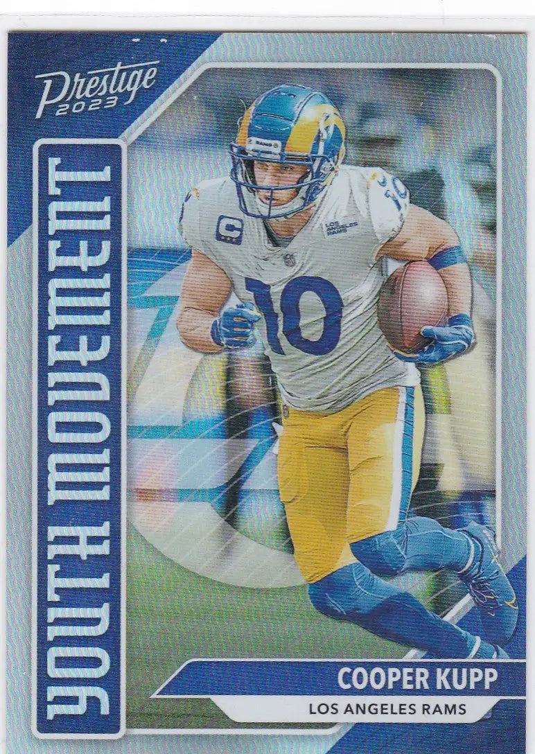 2023 Panini Prestige #YM-9 Cooper Kupp Youth Movement Los Angeles Rams - Football Trading Card