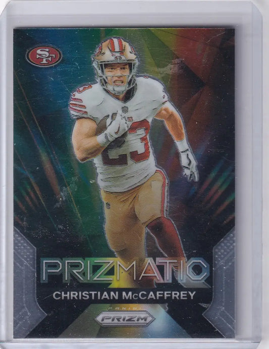 2023 Panini Prizm #14 Christian McCaffrey - San Francisco 49ers - Trading Cards