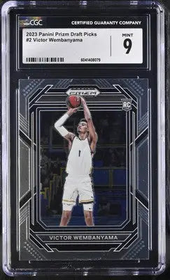 Graded Draft Picks Victor Wembanyama basketball card 2023 Panini Prizm Draft Picks
