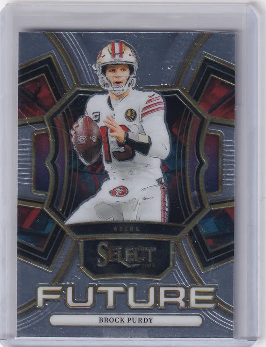 2023 Panini Select #FUT-BPU Brock Purdy - San Francisco 49ers - Trading Card