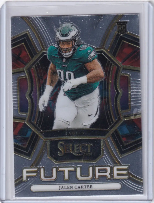 2023 Panini Select - Select Futures #FUT-JCA Jalen Carter - Philadelphia Eagles
