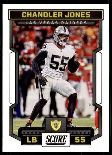 2023 Score #140 Chandler Jones NM Near Mint LV Raiders ID:64969 - Trading Cards