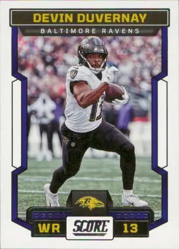 2023 Score #191 Devin Duvernay NM Near Mint Ravens ID:64972 - Trading Cards