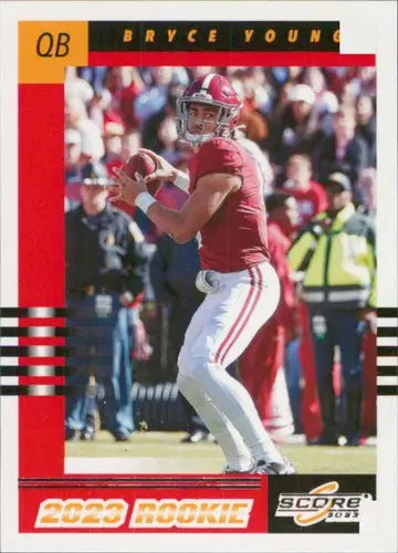 2023 Score 2003 Throwback Rookie #1 Bryce Young NM Near Mint ID:64993 - Trading Card