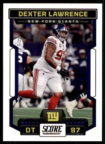 2023 Score #239 Dexter Lawrence NM Near Mint NY Giants ID:64975 - Trading Cards