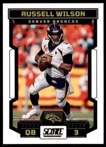 2023 Score #70 Russell Wilson football card in NM condition with original gloss by Simply Sandoval
