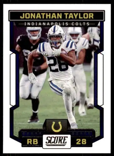 2023 Score #9 Jonathan Taylor NM Near Mint Colts ID:64958 - Trading Cards