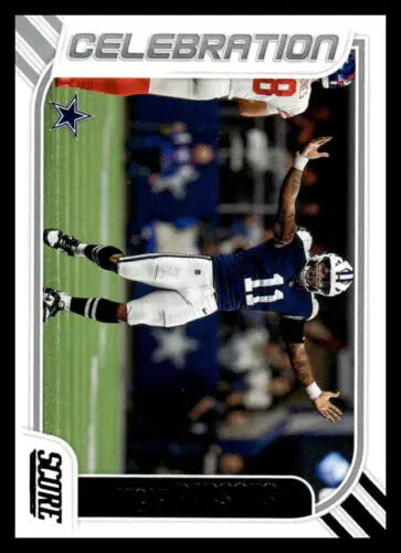 Score Celebration card featuring Micah Parsons in original gloss finish