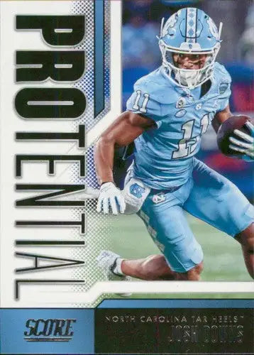 2023 Score Protential #11 Josh Downs NM Near Mint ID:64953 - Trading Cards