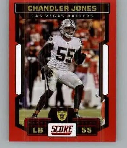2023 Score Red #140 Chandler Jones NM Near Mint LV Raiders ID:64938 - Trading Cards