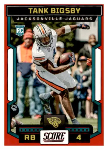 Tank Bigsby 2023 Score Red #324 Mint RC Rookie Football Card Jaguars Original Gloss