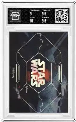 Graded Star Wars trading card featuring C-3PO and R2-D2 from Arena Club 2023