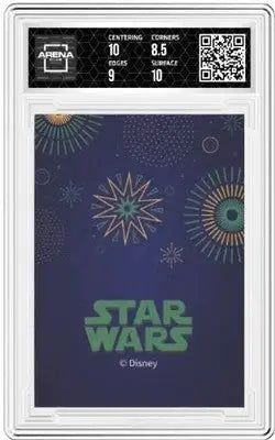 Graded Star Wars PR Luke Skywalker trading card from 2023 Arena Club series