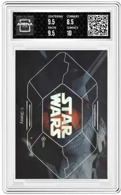 Graded Star Wars PR Luke Skywalker trading card from 2023 Star Wars PR Luke collection
