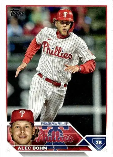 2023 Topps #128 Alec Bohm NM-MT Phillies ID:57959 - Trading Cards