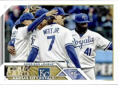 2023 Topps #134 Kansas City Royals NM-MT Bobby Witt Jr. ID:49535 - Trading Cards