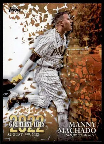 2023 Topps 2022 Greatest Hits #22GH-15 Manny Machado NM-MT Padres ID:57966 - Trading Cards
