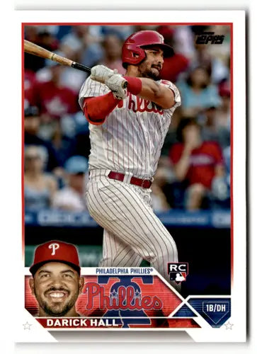 2023 Topps #209 Darick Hall NM-MT RC Rookie Phillies ID:49629 - Trading Cards