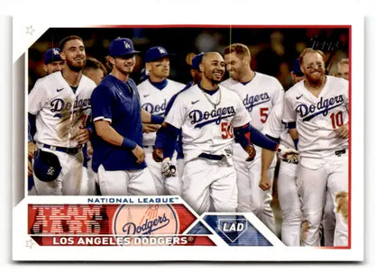 2023 Topps #219 Los Angeles Dodgers NM-MT ID:49577 - Trading Cards