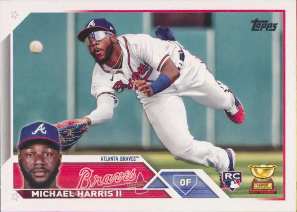 2023 Topps Michael Harris II Atlanta Braves Baseball Card NM-MT RC Rookie