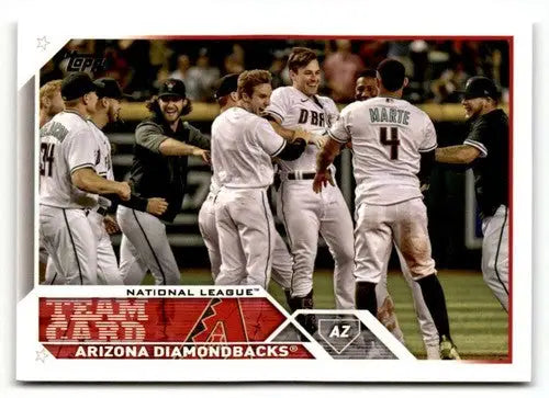Original gloss Arizona Diamondbacks baseball card featuring Simply Sandoval from 2023 Topps