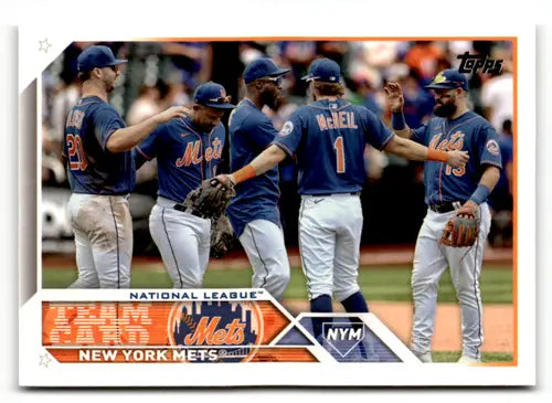 2023 Topps #291 New York Mets NM-MT ID:49597 - Trading Cards