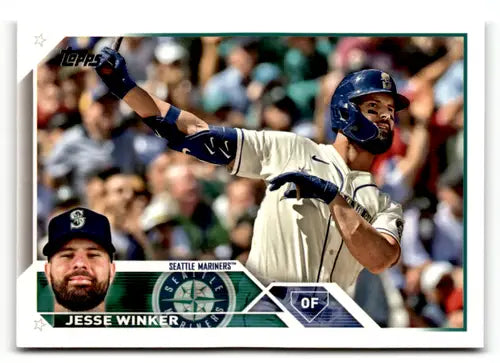 2023 Topps #306 Jesse Winker NM-MT Mariners ID:49566 - Trading Cards