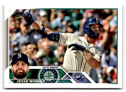 2023 Topps #306 Jesse Winker NM-MT Mariners ID:49566 - Trading Cards