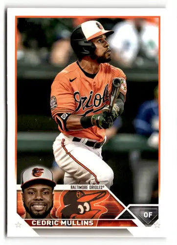 2023 Topps #317 Cedric Mullins NM Near Mint Orioles ID:49749 - Trading Cards