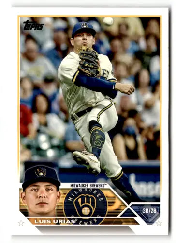 2023 Topps #322 Luis Urias NM Near Mint Brewers ID:49560 - Trading Cards