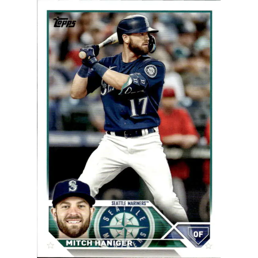 2023 Topps #49 Mitch Haniger NM-MT Seattle Mariners Baseball Card