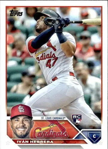 2023 Topps #58 Ivan Herrera NM-MT RC Rookie Cardinals ID:49547 - Trading Cards